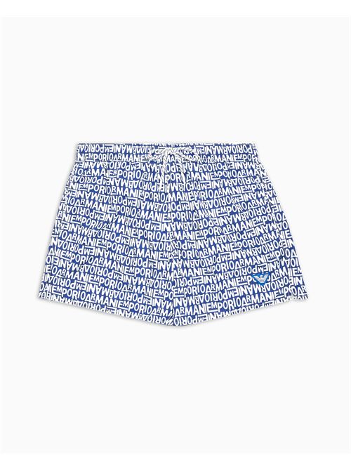 Costume shorts con logo small all over EMPORIO ARMANI | EM000583AF12343/FB164